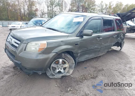 2006 Honda Pilot Ex-L z USA, uszkodzony, nr VIN 5FNYF18606B024485